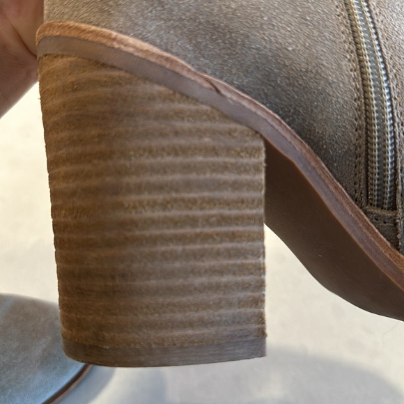 Jeffrey Campbell taupe suede booties - Picture 7 of 7